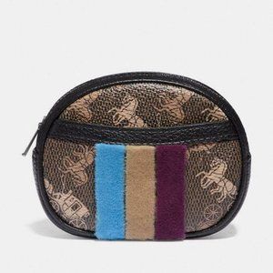 Coach Harness Buckle Reversible Belt And Pouch, 25mm